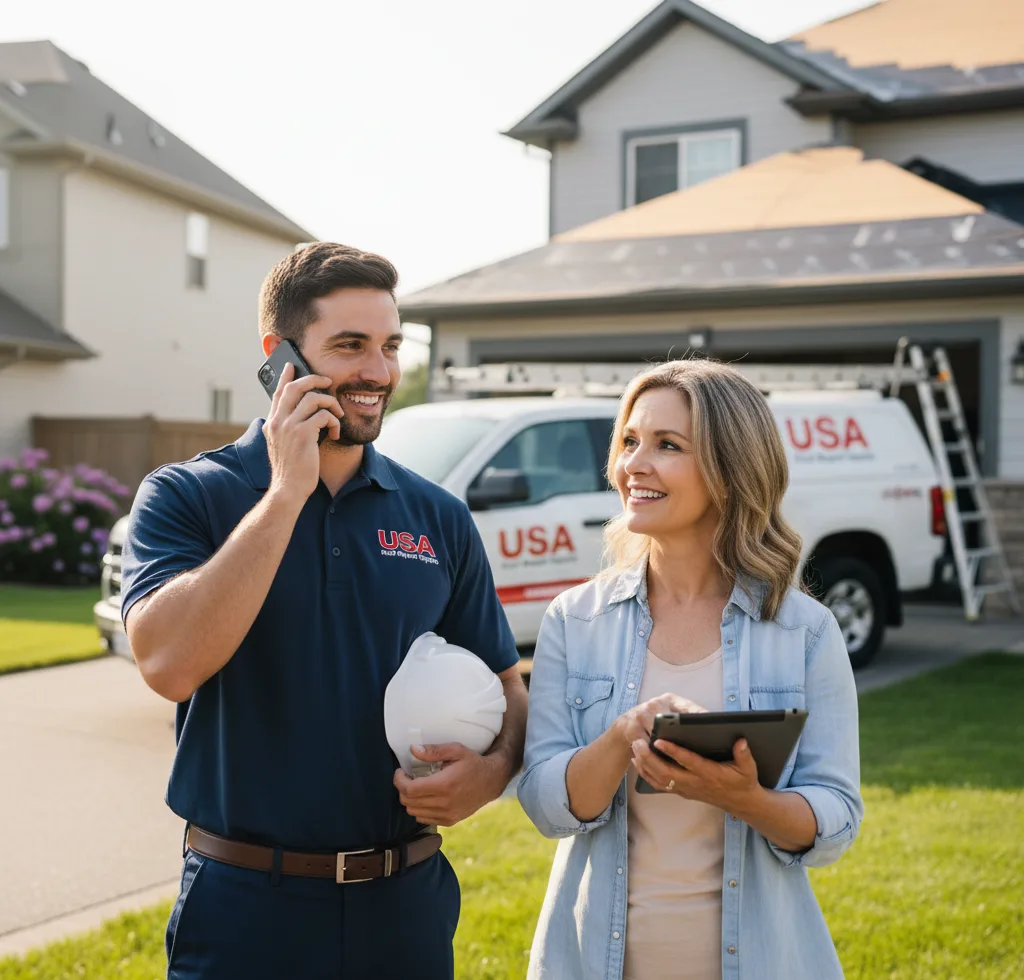 USA Roof Repair Experts customer support in Cape Fair
